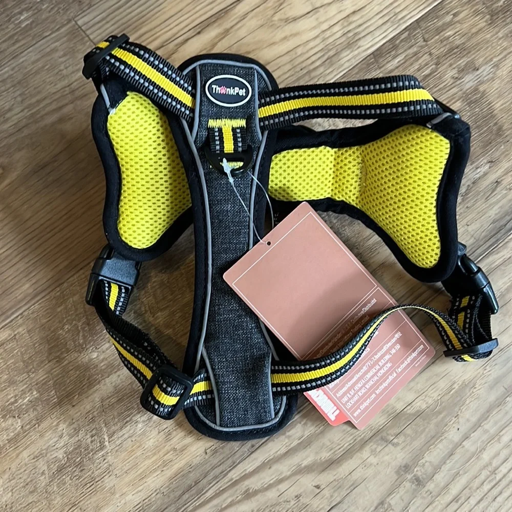 ThinkPet Step in Dog Harness No Pull, Front clip, for Training Walking Hiking